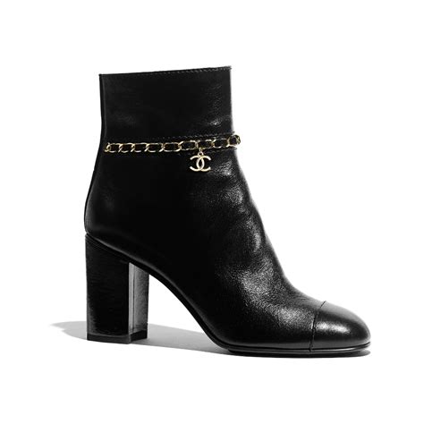 chanel cc heels|Chanel high heel boots.